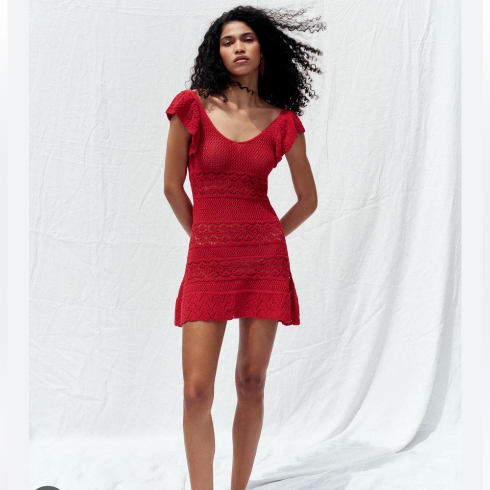 Zara Crochet Dress